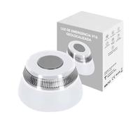 Genérico Baliza v16 geolocalizada homologada dgt 3.0 color blanca,luz de Emergencia, luz led, Iluminación 360 Grados, valida hasta 2038 con app incluida, tarjeta SIM y datos incluidos