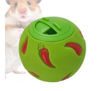 Genérico Ball Dispenser - PVC Forage Toy Treat Ball | Interactive Bunny Treat Dispenser, Slow-Feed Enrichment Toy For Rabbits and Small Pets