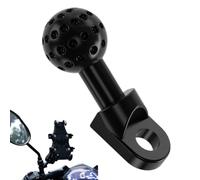 Genérico Ball Head Mount - Motorcycle Mirror Adapter, Waterproof Non Slip Mounting Bracket, Action Camera Holder Accessory | Outdoor Cycling, Riding, Adventure Recording, Setup, Travel
