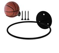 Genérico Ball Holder Wall Mount - Metal Soccer Holder, Metal Holders Racks Stands, Metals Basketball Holders | Ball Stand For Soccer Baseball Sports Room Home Gym Bedroom Indoor Display