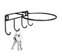 Genérico Ball Holder, Wall Mount Rack, Space-Saving Vertical Display, Heavy-Duty Steel Construction, Sports Ball Organizer, Ideal for Basketball, Football, Soccer, Volleyball, Garage Use