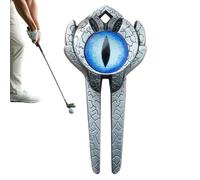 Genérico Ball Marker, 3D Golf Divot Tool with Sturdy Precision Repair Gadget for Men and Women, Ideal for Beginners, Enthusiasts, Family, Course Maintenance, Practice, and Tournament Play
