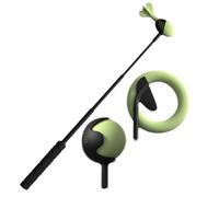 Generico Ball Thrower, Dog Toys, Retractable Stick Anti-Slip Handle Interactive Sturdy Build Silicone Grip Lightweight Design Long Reach Comfortable, Ball Throwing for Pets