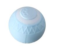 Genérico Balle automatique pour Chat - Balle Mobile Rechargeable, Motif de aléatoire, lumière LED | Jouet interactif pour Chat d'intérieur