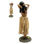 Genérico Ballerina Dance Girl Statue Ornament - Resin Art Figurine for Room Decoration | Hand Painted Sculpture with Stable Base Stand, Elegant Female Dancing Display Gift 2.16x2.16x6.29 in