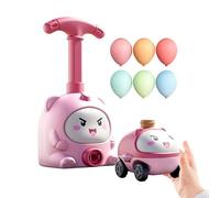 Genérico Ballonwerfer-Spielzeug - Lernspielzeug | Luftbetriebenes Ballonauto | Für, Zuhause, Klassenzimmer, Schule, Schlafzimmer, Arbeitszimmer, Spielzimmer, Geburtstag, Ferien, Kindergarten, Schule