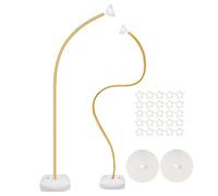 Genérico Balloon Arch Stand, Floor Display Base, Portable Holder 10ft Adjustable Height Size, Party Decoration Frame for Store Opening, Baby Shower, Prom, Birthday, Reception and Holiday