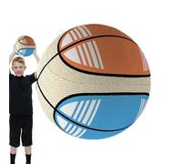 Genérico Balón De Baloncesto Silencioso, Balón De Alta Elasticidad, Pelota Espuma Absorbe Impactos para Equipos, Adolescentes, Colegio, Suelos De Madera, Alfombra, Hogar