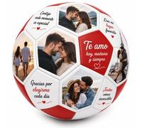 Genérico Balón de Fútbol Personalizado Manual,con Nombre, Texto o Foto - Pelota de Fútbol Original y Única - Regalo Ideal para Niños, Adultos, Entrenadores y Amantes del Fútbol