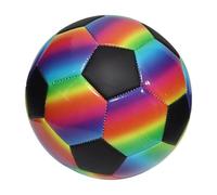 Genérico Balón de Fútbol Talla 5, PVC Ligero, Diseño Banderas del Mundo, para Niños y Adultos, Entrenamiento, Fiestas y Juego al Aire Libre (C)