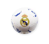 Genérico Balón R.Madrid Blanco con Detalles Azules Talla 5 tamaño Similar al reglamentario Producto Oficial