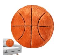 Generico Baloncesto Plush Pillow, Sports Stuffed Throw Pillows, Basketball Pillow, Stuffed Basketball, Cozy Plush Basketball Decor, Basketball Plush Toy for Offices,