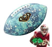 Generico Balones, El fútbol sí, tamaño 6/9 Night Ball Football Super Grip, Impermeable para deportes fútbol americano doble abrochado para los amantes del fútbol