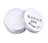 Genérico Bálsamo de Cuero - Mink Oil Leather Balm | Acondicionador de Cuero Natural y Crema de protección | Leatherr Protection Cream Ideal para Zapatos, Bolsos, Muebles y Accesorios Cuidado
