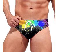 Genérico Bañador Desechable Hombre - Moda para Hombre Ocio Hawaii Y Cómodo Natación Aguas Termales con Bañador Triangular Troncos