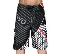 Genérico Bañador Hombre Natacion, Calções De Banho Homem, Elásticos De Secado Rápido con Cordón Y Calzoncillos De Malla Estampado Hawaiano Verano Playa Arena