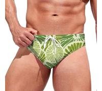 Genérico BañAdor Hombre Slip,BañAdor para Hombre con Estampado Elegante CóModo Y para Playa Ideal para Nadar Surfear Y Actividades Al Aire Libre