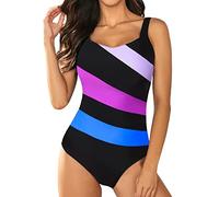 Genérico Bañador Mujer Talla Grande Trajes de Baño Novedad de Verano,Traje Baño para Mujer,Traje con Correa,para Que Cubre El Trajes (Hot Pink,XXL)