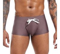 Genérico Bañador Natacion Hombre Competicion - Bañador De Ángulo para Hombre Bañador De Nailon con Aguas Termales Sexy De Cintura con Bolsa Grande En U