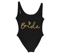 Genérico Bañador Piscina Mujer Sexy Reductores Bañador Tanga Trajes Despedida de Soltera Traje de Baño Novia de Equipo Bañadors Cuello En U Moda Swimwear Playa Piscina Vacaciones
