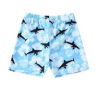 Genérico Bañadores con Estampados Divertidos para niños pequeños Traje de Playa Veraniego Pantalones Cortos de natación para bebés de 1 a 6 años Conjunto acuático Ligero y cómodo (I, 3-4 Years)