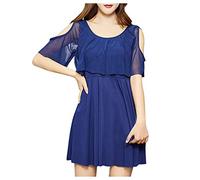 Genérico Bañadores Mujer Reductores Push Up Traje de Baño Lady Women Spring Suit Plus Size Beach Bikini Set Traje de Baño Mujer Bañadores Tallas Grandes (Navy,XL)