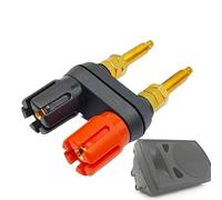 Genérico Banana Speaker Plugs - Gold Plated Tip Quick Connect Speaker Banana Plugs | Spring Loaded Jack Terminals, Joint Copper Pin Connector For Audio Stereo
