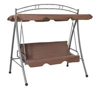 Genérico Banco Columpio Convertible de Exterior con Dosel Color café,Casa y jardín,Jardín,Artículos de Exterior,Balancines de jardín-43242
