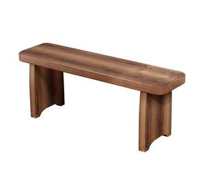 Genérico Banco de Comedor de Madera Rústico para Comedor - Diseño Clásico, Ideal para Interiores y Exteriores, Resistente y Duradero - Muebles de Madera