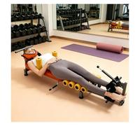 Genérico Banco De Estiramiento De Espalda Máquina Estiramiento Espalda Y Camilla Cuello, con Longitud Ajustable, Mesa Tracción para Entrenamiento Tracción Cervical, Camilla Descompresión
