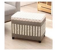 Genérico Banco de Madera para Exteriores con Almacenamiento, Ideal para Cambiarse de Zapatos, Elegante y Funcional, 70 cm para Decoración de Entrada
