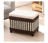 Genérico Banco de Madera para Exteriores con Almacenamiento, Ideal para Cambiarse de Zapatos, Elegante y Funcional, 70 cm para Decoración de Entrada