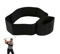 Genérico Banda ajustable deslizante para entrenamiento del swing de golf; ayuda elástica para corregir la postura y sincronizar el movimiento de brazos y torso (1Piezas)