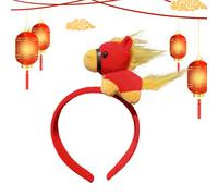 Generico Banda para el pelo año nuevo, disfraz año del caballo,Banda para fiesta - Para mujeres, niñas, reuniones familiares, bodas, conciertos, eventos festivos