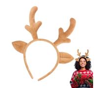 Generico Bandeau À Bois De Cerf - Serre-Tête De Déguisement Noël, Accessoire Festif Pour Soirées, Théâtre, Photos Familiales | Convient Aux, Adolescents, Adultes Et Événements Scolaires