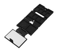 Genérico Bandeja De Maquillaje Plegable Organizador De Maquillaje De Viaje Mini Palet Paleta De Sombras De Ojos Vacia Kit De Viaje Paleta De Pintura Minipaleta De Sombras De Ojos Negro Abs