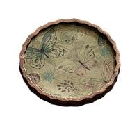 Genérico Bandeja Decorativa De Madera | Almacenaje y servicio estético,Bandeja Organizadora Vintage Tablero De Exhibición | Para Comida Fruta Pan Café Té Taza Joyería Hogar Salón Comedor