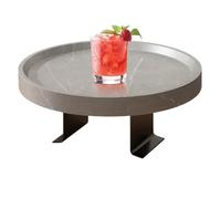Genérico Bandeja para Brazo De Sofá - Reposabrazos Mesa para Sofá - Organizador Ajustable con Clip para Bebidas, Móvil, Mando A Distancia Y Aperitivos para Sala Dormitorio Butaca