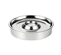 Genérico Bandeja para servir enfriada con hielo - para buffet refrigerado, Recipiente para platos de acero inoxidable | Aperitivo refrigerado Configuración de presentación de comida para casa Cocina