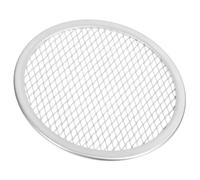 Genérico Bandeja Redonda para Pizza de Aluminio Pequeños Orificios | Antiadherente, Fácil de Limpiar Gran Conducción Térmica, para Casas y Locales de Té