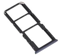 Genérico Bandeja SIM Compatible para OPPO A54 5G Negro Fluido Negra Lateral Tarjeta