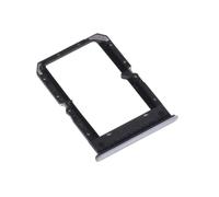 Genérico Bandeja SIM Compatible para REALME GT Master Edition Blanco Luna Plata Tarjeta