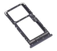 Genérico Bandeja SIM Compatible para XIAOMI Poco M3 Pro 5G Tarjeta SD Negro Asfalto
