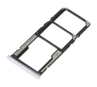 Genérico Bandeja SIM Compatible para XIAOMI REDMI 10A Tarjeta Repuesto Plata CROMADA