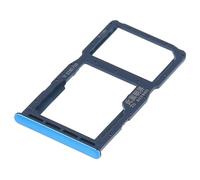 Genérico Bandeja SIM Tarjeta Micro SD Compatible para Huawei P30 Lite/Nova 4E Azul