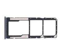 Genérico Bandeja SIM/Tarjeta Micro SD Compatible para Xiaomi Redmi Note 9 Pro Gris