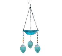 Genérico Baño para Aves | con Gancho para 3 Macetas Decoración Jardín - Fuente de Agua para Colibríes de Exterior,para Jardín Sendero Patio Césped Balcón Porche Terraza Exterior