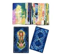 Genérico Baraja de Cartas de Tarot - Juegos de Mesa de Conexión Profunda - Juego de 86 Cartas de Tarot de Guía Intuitiva | para Principiantes Hombres Mujeres Viajes Hogar Meditación Journaling