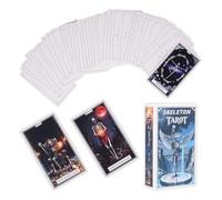 Genérico Baraja de Cartas del Tarot | Juegos de Mesa Estratégicos y Espirituales - Baraja Oráculo de Inspiración de 78 Cartas,para Principiantes, Hombres, Mujeres, Diario Personal, Meditación,