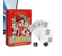 Genérico Baraja de Cartas Juego de Cartas Mahjong con Diseño